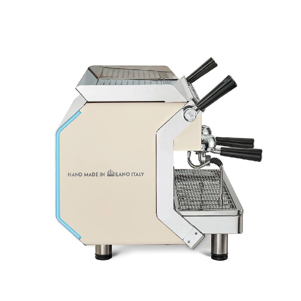 La Pavoni DESIDERIO VOLUMETRICA 2 GRUPPI BIANCA Presa