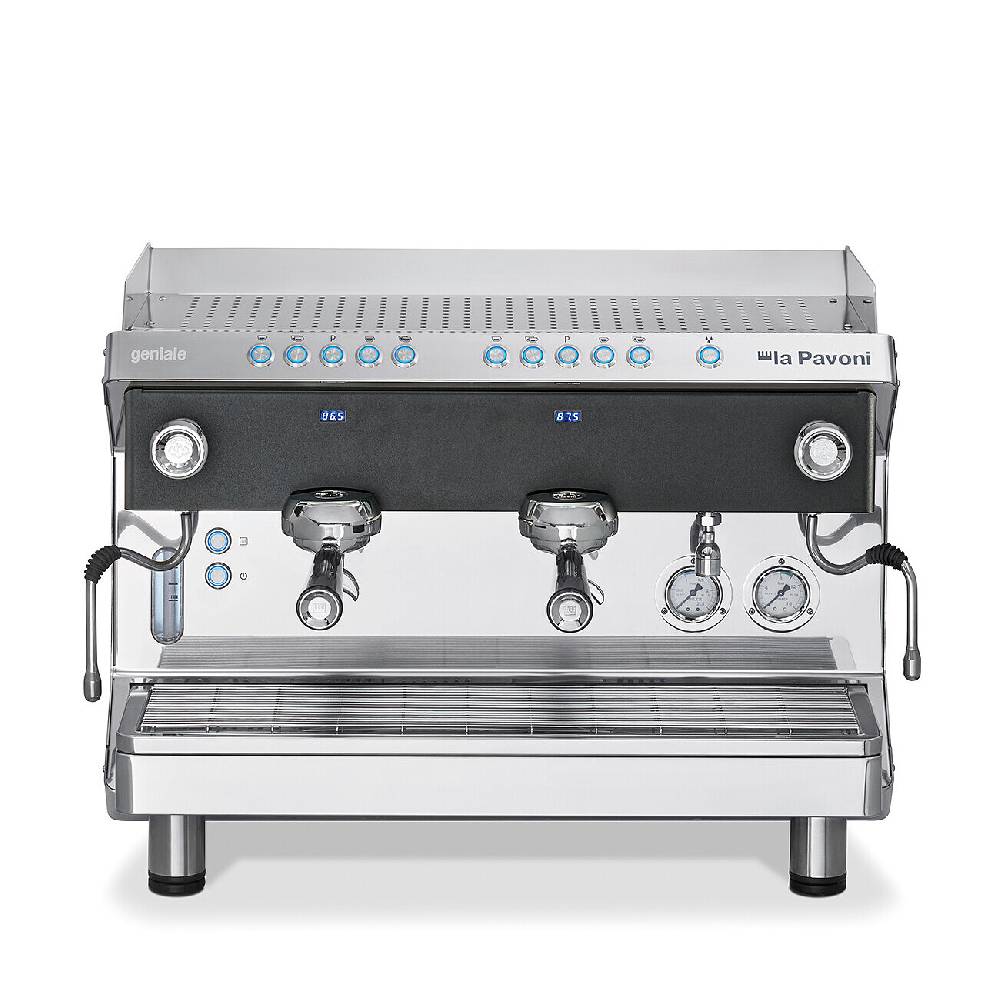La Pavoni GENIALE VOLUMETRICA 2 GRUPPI NERA In Linea
