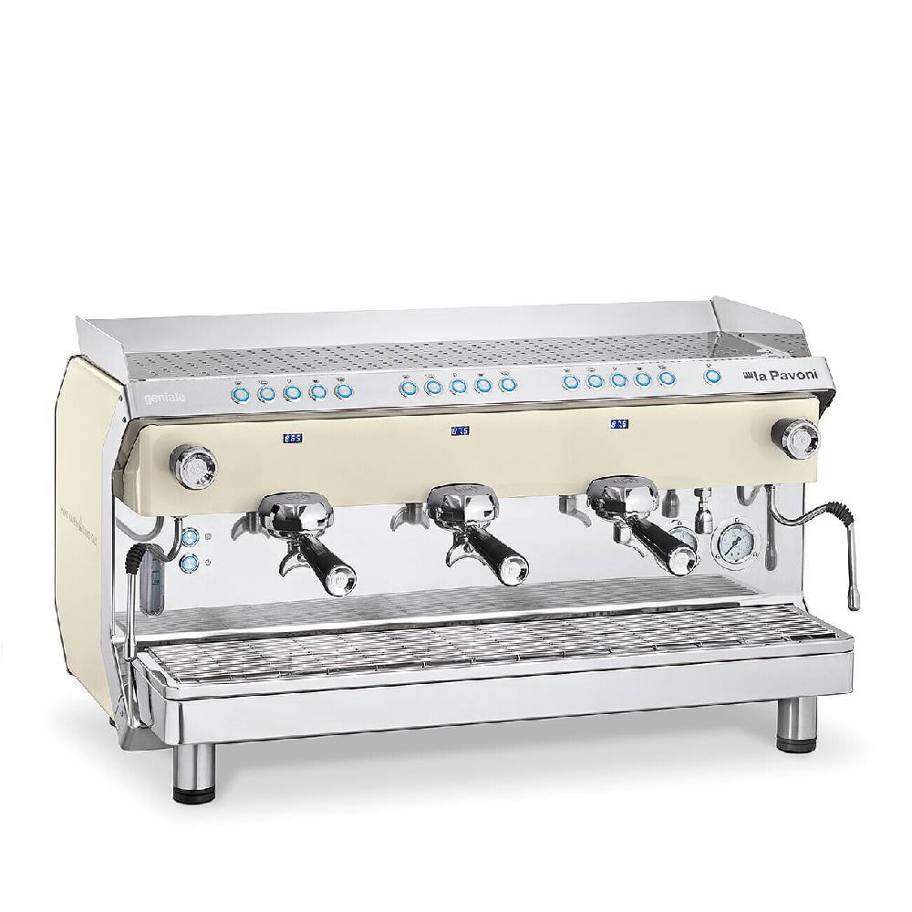 La Pavoni GENIALE VOLUMETRICA 3 GRUPPI BIANCA Qualità