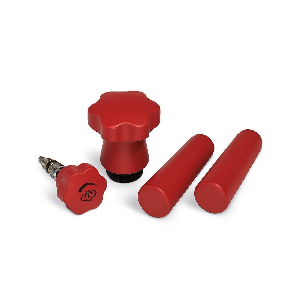 La Pavoni KIT MANOPOLE LEGNO ROSSO Sottocosto