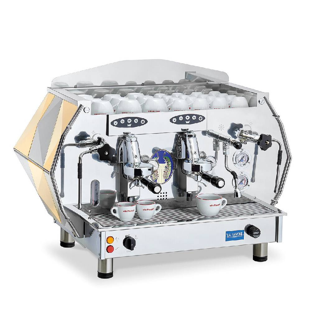 La Pavoni DIAMANTE E61 VOLUMETRICA 2 GRUPPI ORO Online