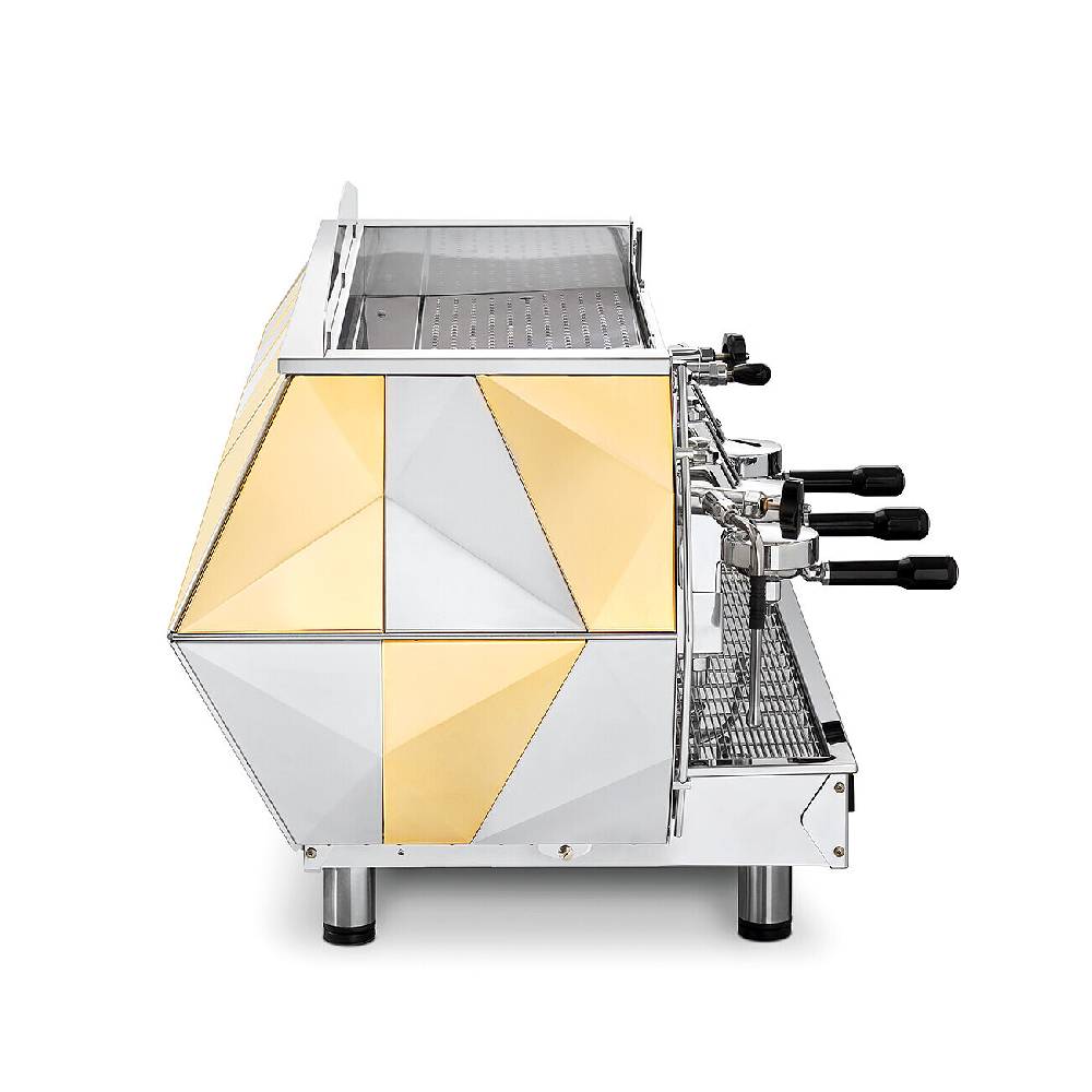 La Pavoni DIAMANTE E61 VOLUMETRICA 3 GRUPPI ORO Outlet
