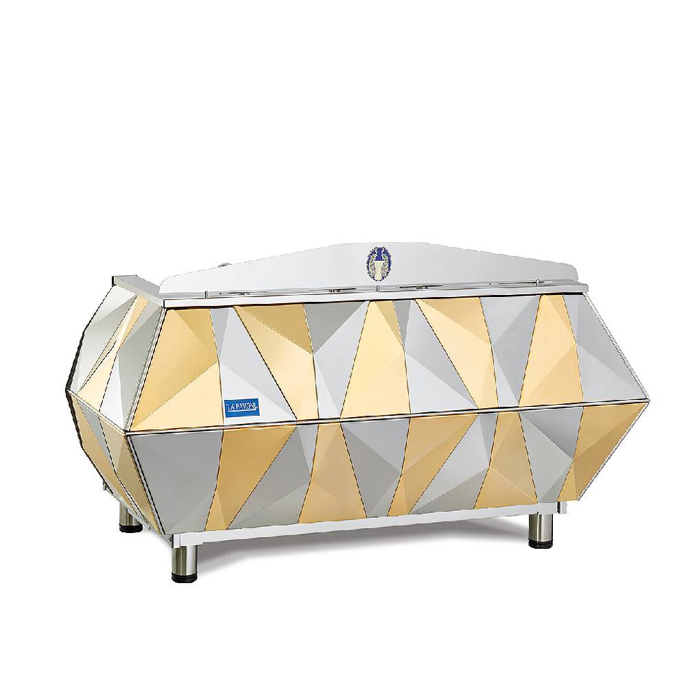 La Pavoni DIAMANTE E61 VOLUMETRICA 3 GRUPPI ORO Outlet