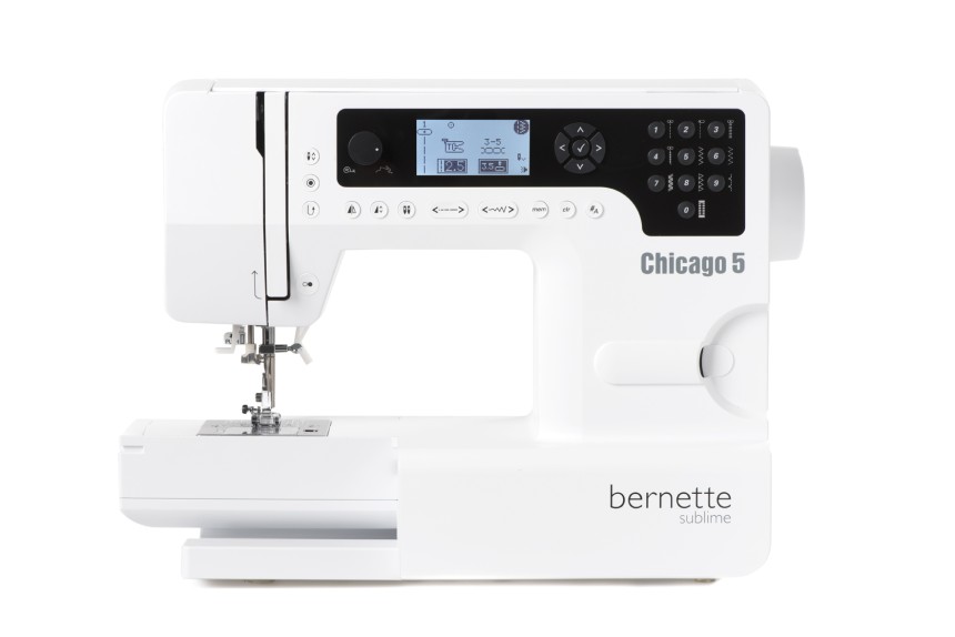 Shopty Macchina per cucire elettronica Bernette Chicago 5 - Quilt & Patchwork Sottocosto