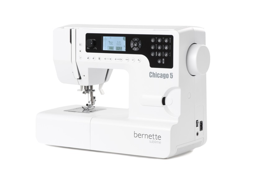 Shopty Macchina per cucire elettronica Bernette Chicago 5 - Quilt & Patchwork Sottocosto