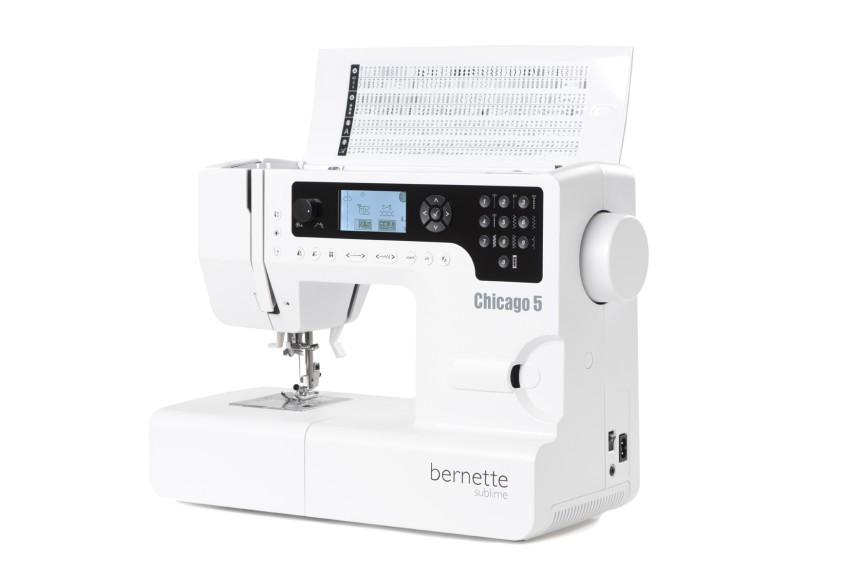 Shopty Macchina per cucire elettronica Bernette Chicago 5 - Quilt & Patchwork Sottocosto