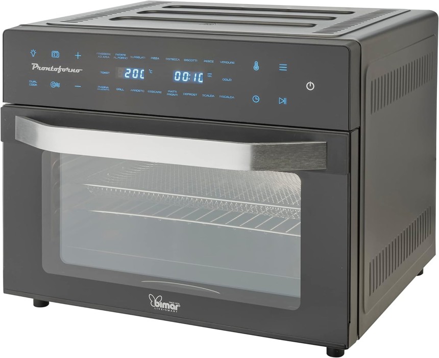 Shopty Forno Elettrico e Ventilato con Funzione Friggitrice ad Aria da 30 lt Bimar B301 Hotsell