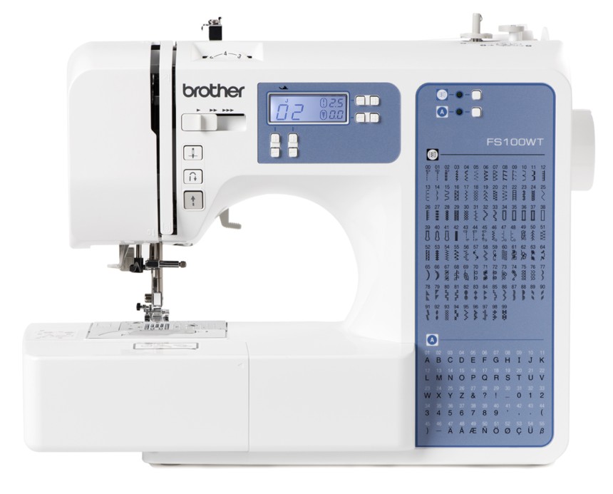 Shopty Macchina per cucire elettronica Brother FS100WT - Tavolo prolunga incluso Qualità Garantita