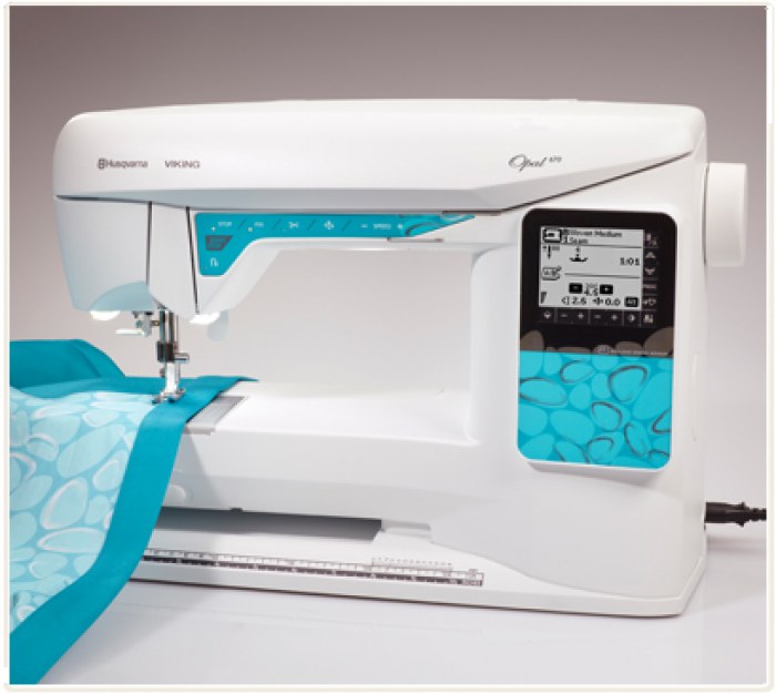 Shopty Macchina per cucire Husqvarna Viking Opal 670 Pezzi Unici