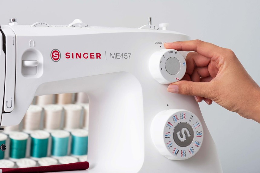 Shopty Macchina per cucire Singer ME457Elitè Smaltimento dello stoccaggio