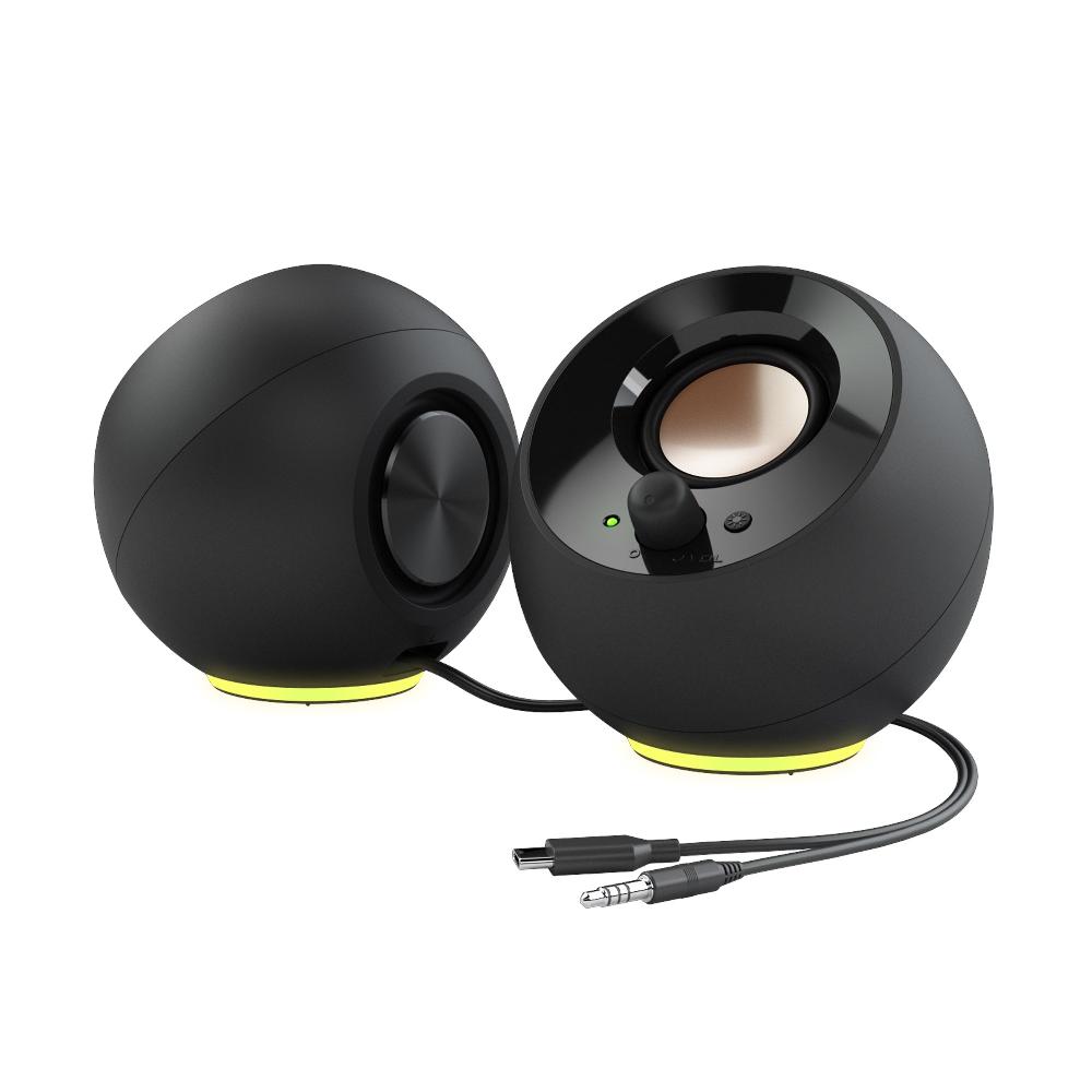 Creative Pebble SE Altoparlanti 2.0 per PC alimentati tramite USB-C con illuminazione RGB Sottocosto