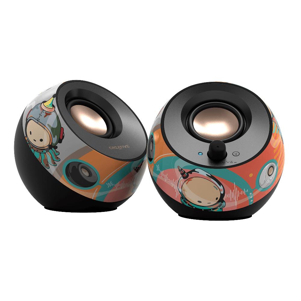 Creative Pebble V3 Altoparlanti USB-C 2.0 in stile minimalista con Bluetooth® 5.0 Convenienza