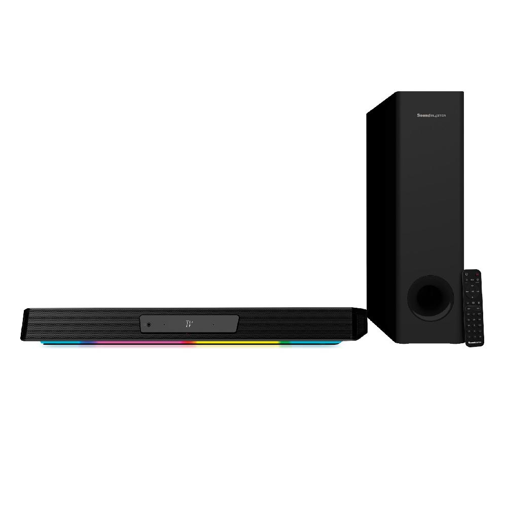 Creative Sound Blaster Katana V2X Soundbar da gaming multicanale tri-amplificata Super X-Fi con subwoofer compatto Presa