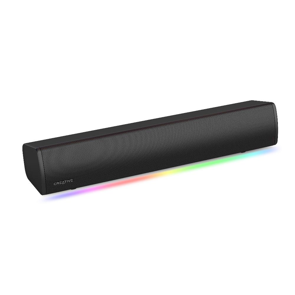 Creative Sound Blaster GS3 Soundbar RGB compatta da gaming con tecnologia SuperWide™ Online