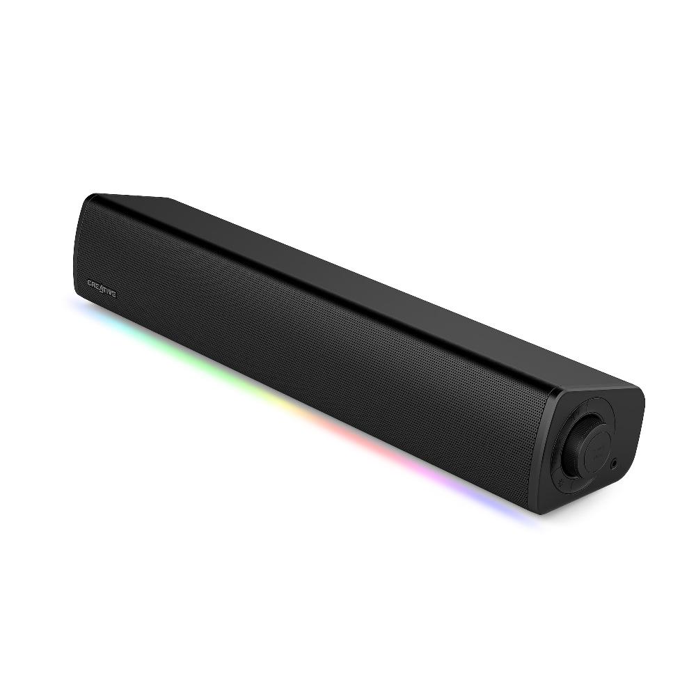 Creative Sound Blaster GS3 Soundbar RGB compatta da gaming con tecnologia SuperWide™ Online