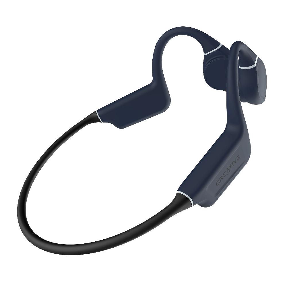 Creative Outlier Free Pro+ Cuffie a conduzione ossea impermeabili wireless con trasduttori regolabili Presa