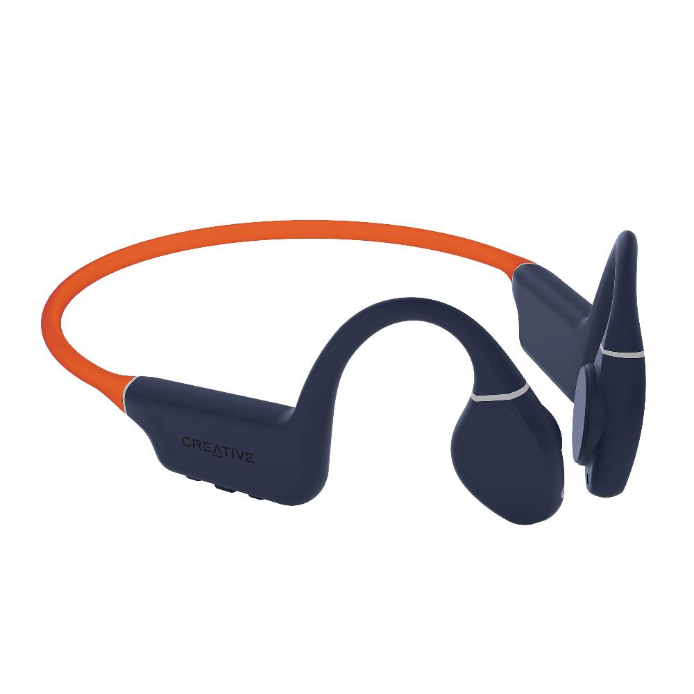 Creative Outlier Free Pro+ Cuffie a conduzione ossea impermeabili wireless con trasduttori regolabili Presa