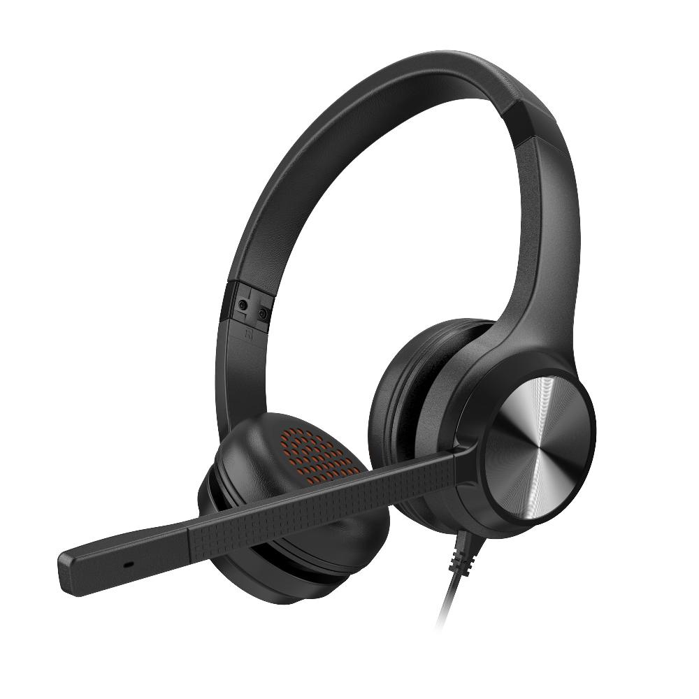 Creative Chat Cuffie on-ear stereo da 3 5mm con microfono a condensatore antirumore e telecomando a filo Saldi Di Fabbrica