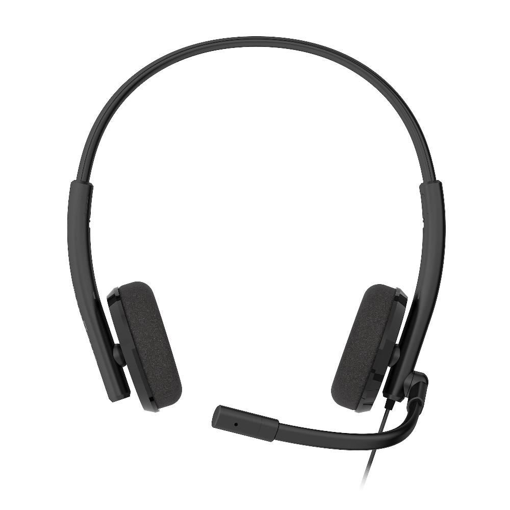 Creative HS-220 Cuffie USB con microfono a condensatore con cancellazione del rumore e telecomando a cavo Vendite Flash