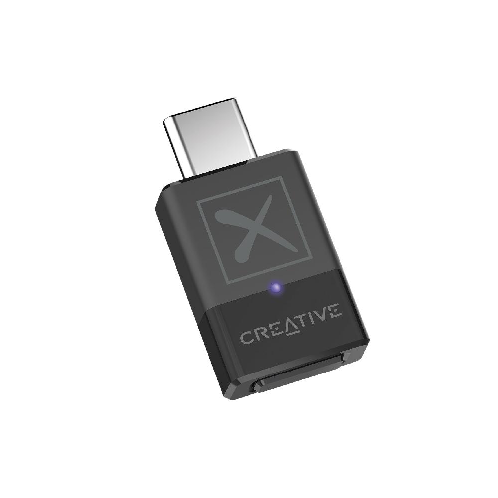 Creative BT-W3X Trasmettitore audio Bluetooth® 5.3 intelligente con aptX HD Moda