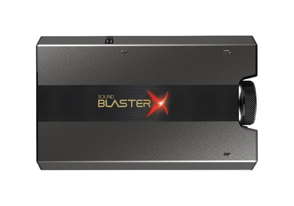 Creative Sound BlasterX G6 Amplificatore e DAC da gaming 7.1 HD con biamplificatore per cuffie discreto Xamp Qualità