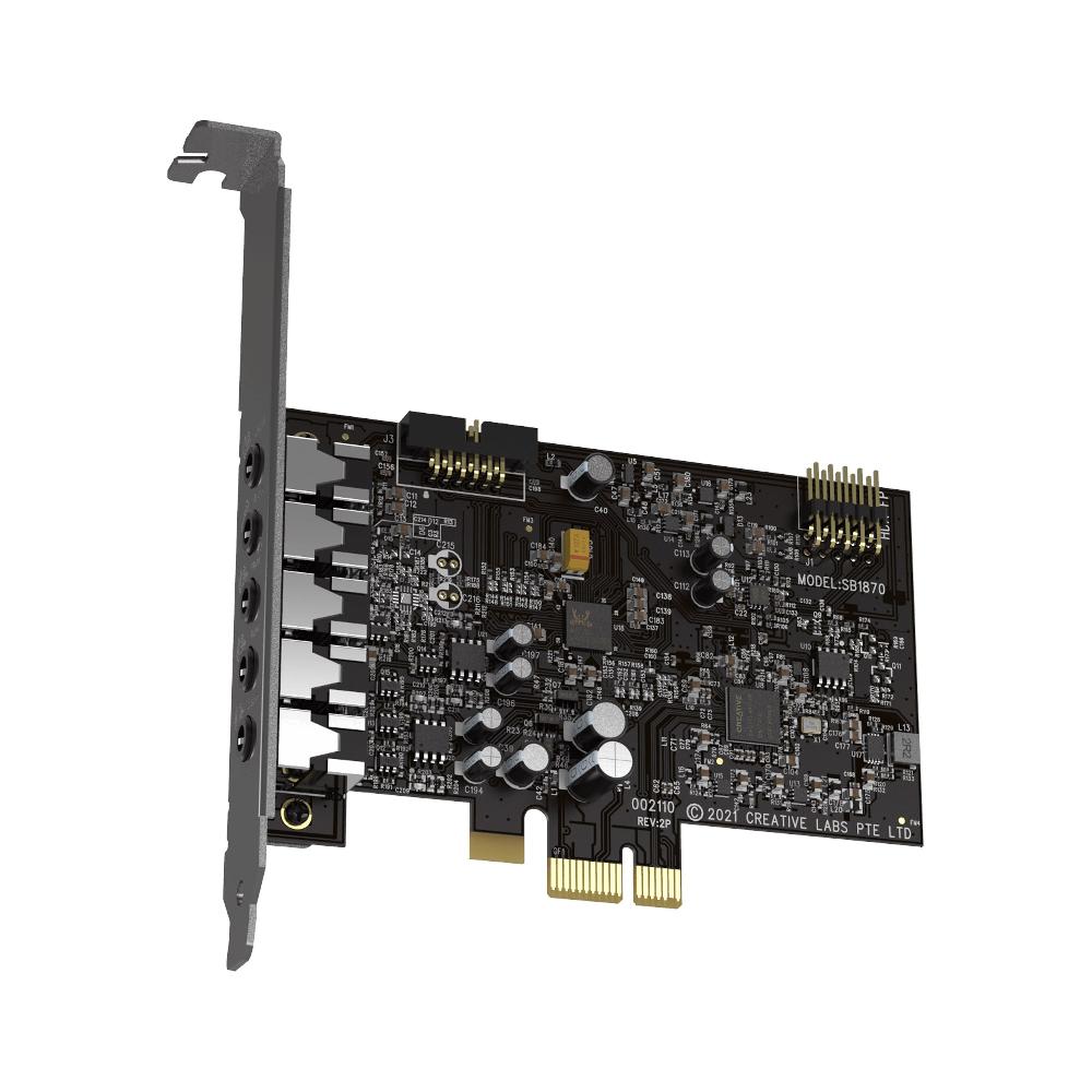 Creative Sound Blaster Audigy Fx V2 Scheda audio Hi-res 5.1 PCI-e aggiornabile con SmartComms Kit Sottocosto