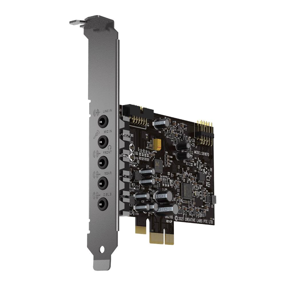 Creative Sound Blaster Audigy Fx V2 Scheda audio Hi-res 5.1 PCI-e aggiornabile con SmartComms Kit Sottocosto