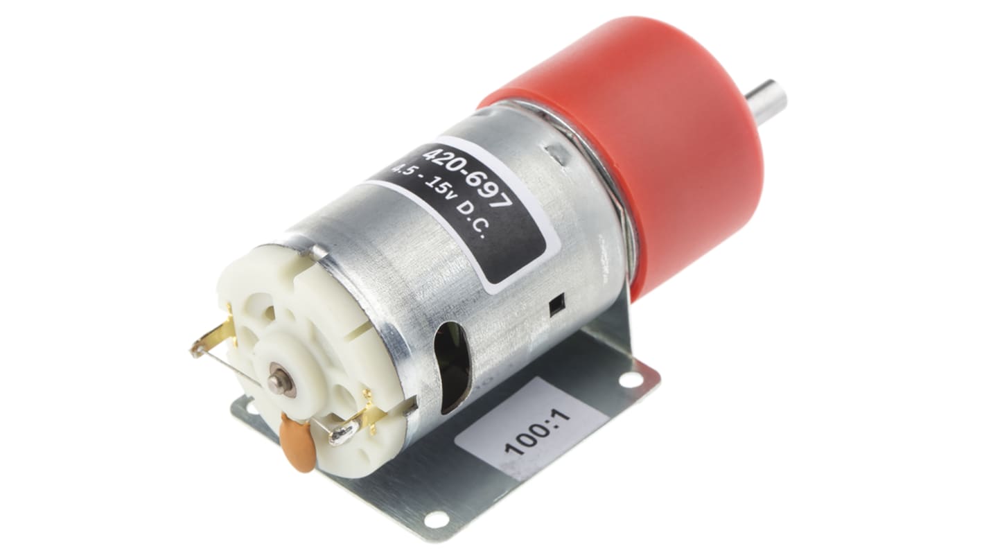 Rs-Online Motoriduttore RS PRO 4 5 → 15 V c.c. 19 8 W 120 giri/min Saldi Di Fabbrica