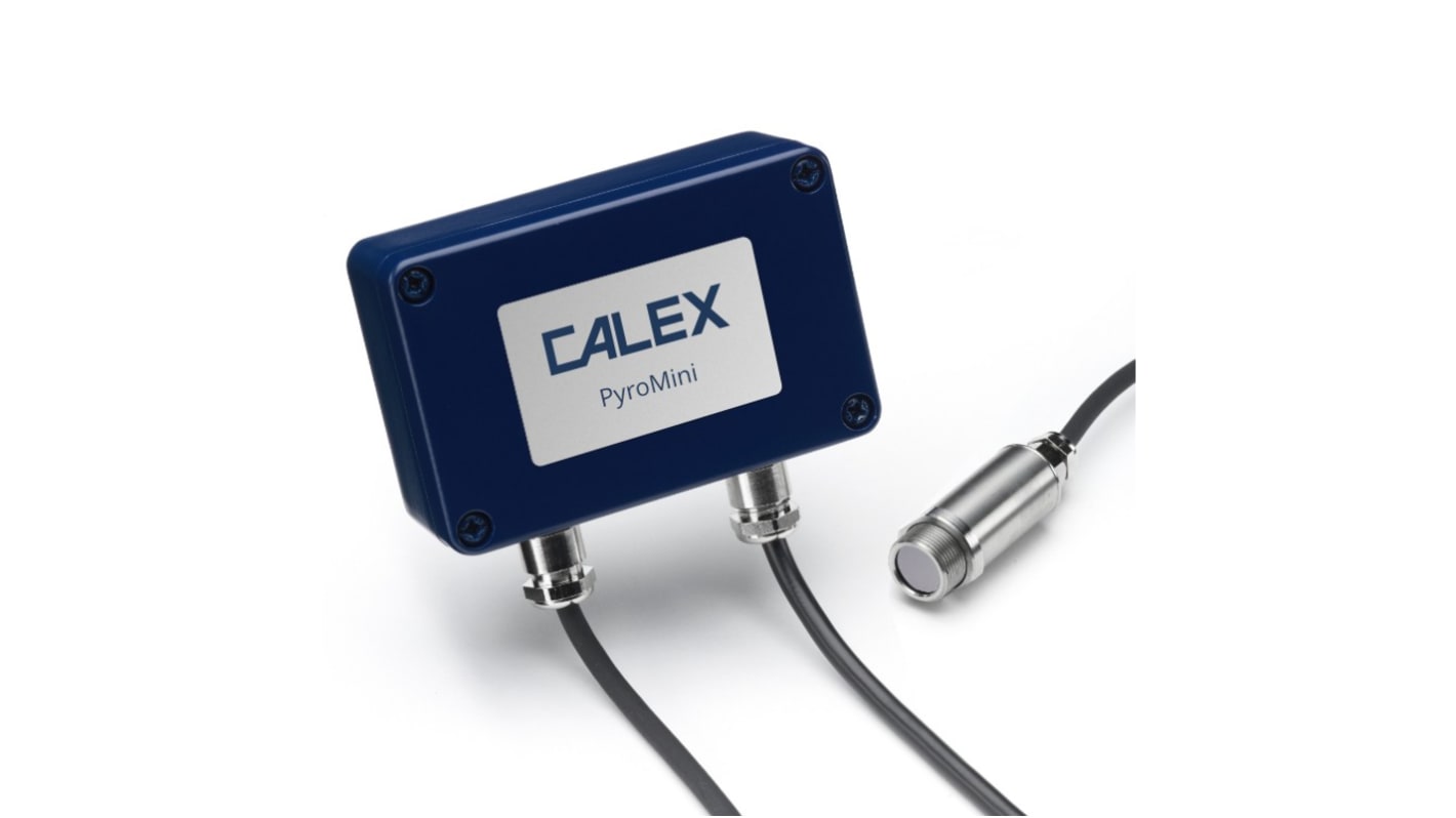 Rs-Online Sensore di temperatura IR Calex temperatura 0°C → +1000°C Sensore di temperatura 4-20 mA cavo da 1m