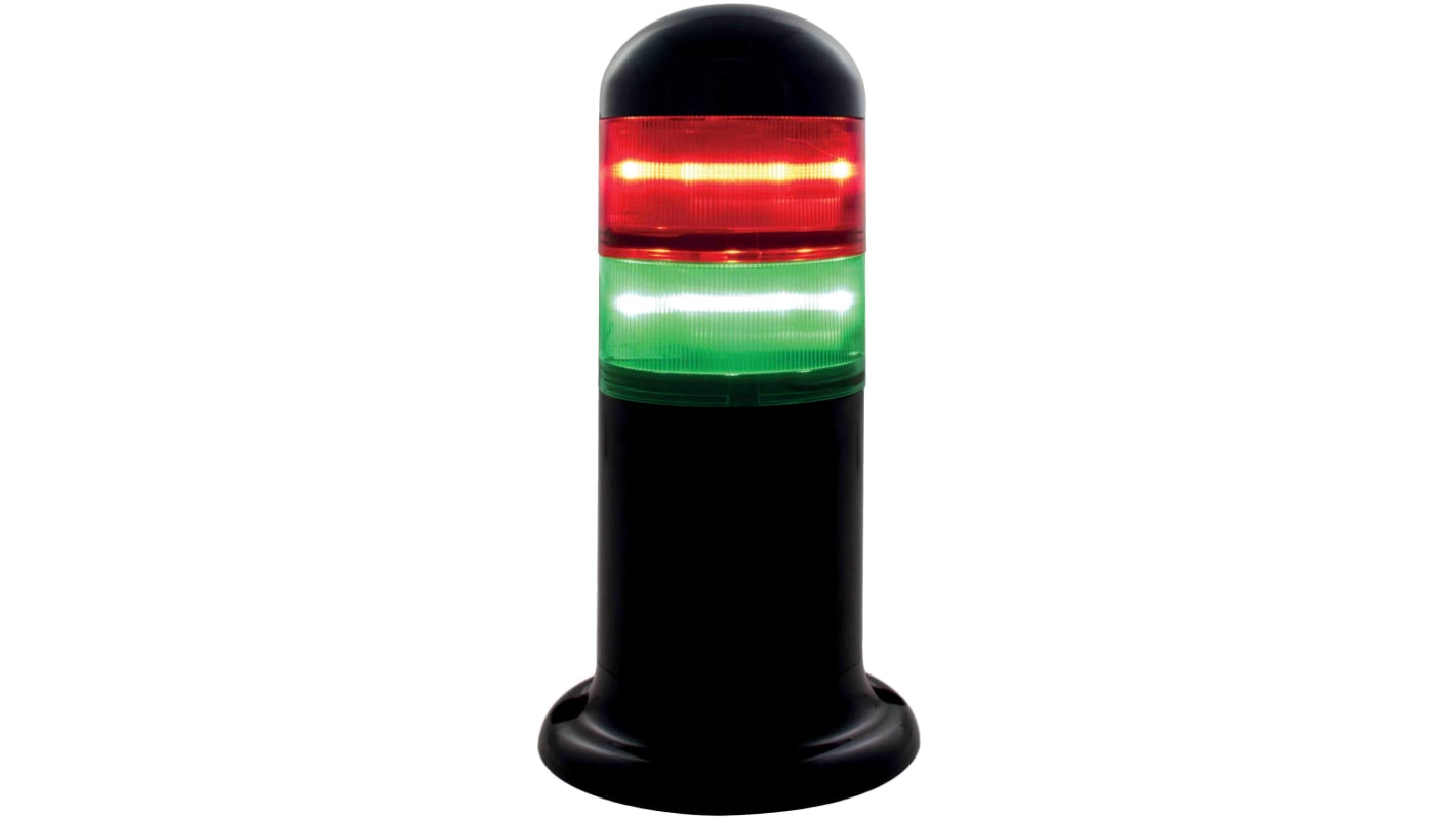 Rs-Online Torretta di segnalazione RS PRO 24 V ca/cc LED lenti Rosso/Verde Fino Al -60%