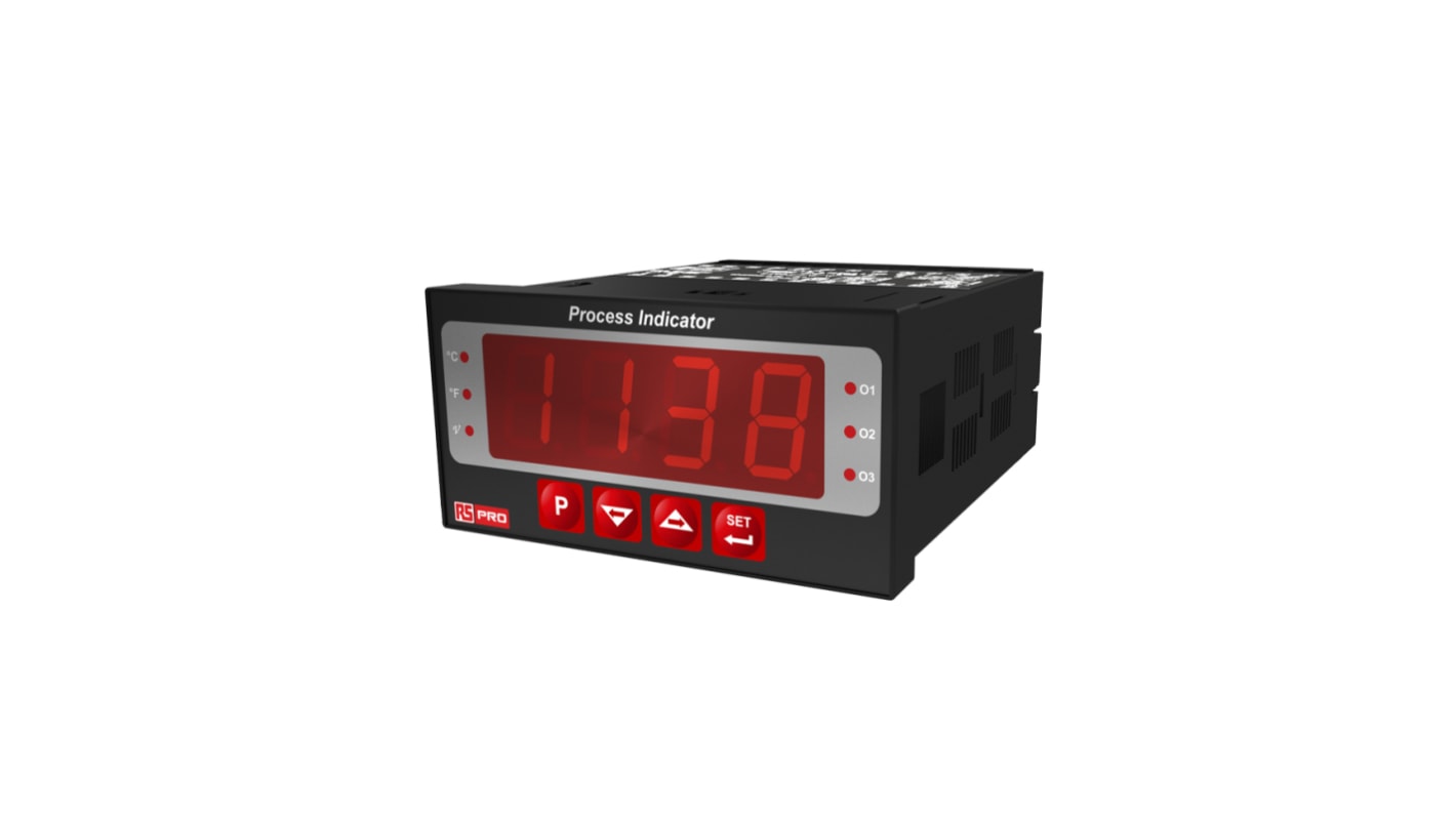 Rs-Online Regolatore di temperatura On/Off RS PRO 100 → 240 V c.a. 48 x 96mm 2 uscite Relè Discount Store per i nuovi prodotti