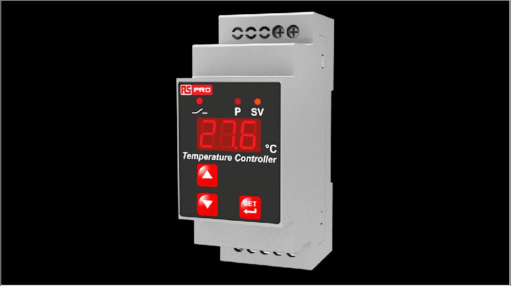 Rs-Online Regolatore di temperatura On/Off RS PRO 24 V 86 x 35mm 1 uscita Relè Only for today
