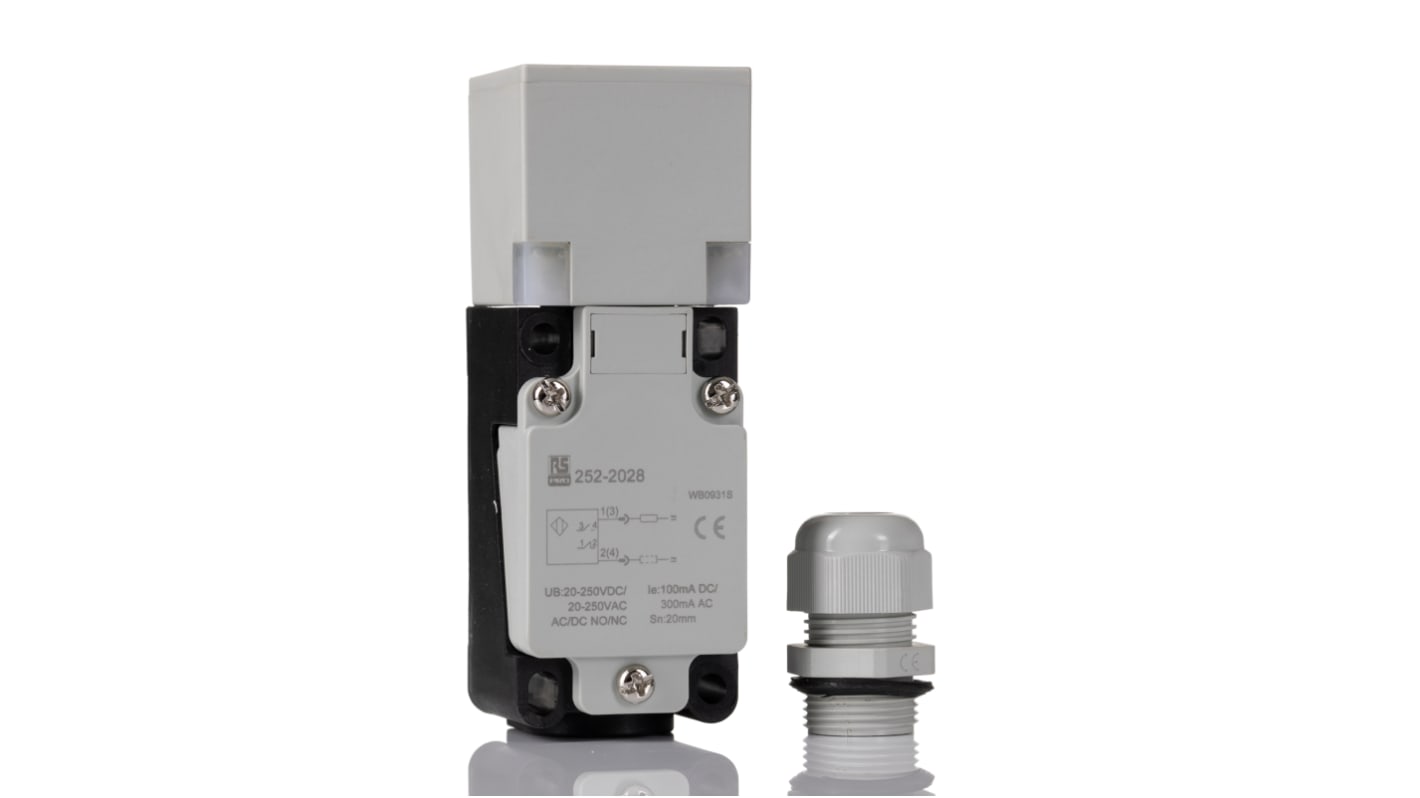 Rs-Online Sensore di prossimità a parallelepipedo RS PRO rilevamento 20 mm 20 → 250 V ca/cc Latest stili