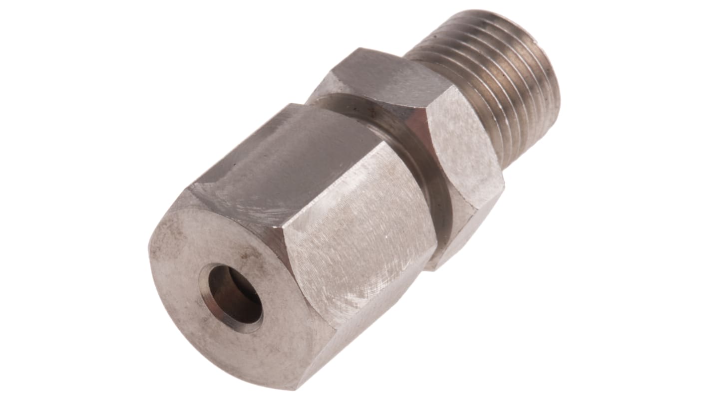 Rs-Online Raccordo a compressione RS PRO per uso con Sonda a termocoppia o PRT Soddisfazione Garantita