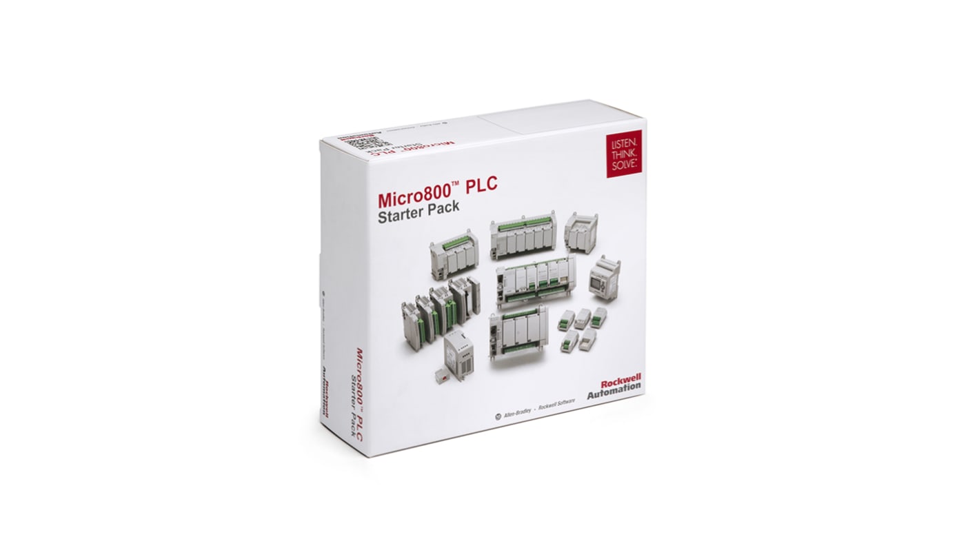 Rs-Online Starter kit per CPU PLC Allen Bradley Starter Pack Micro 820 - Lite 24 V c.c Fino al 60% di sconto
