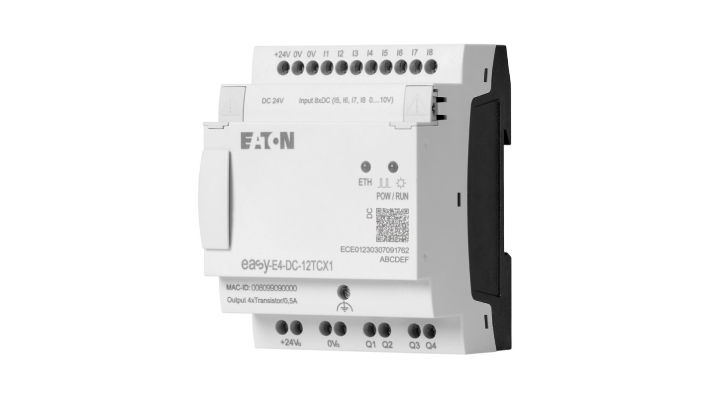 Rs-Online Modulo logico Eaton EasyE4 ingressi: 4 (analogico) 8 (digitale) uscite: 4 24 V Fino al 65% di sconto