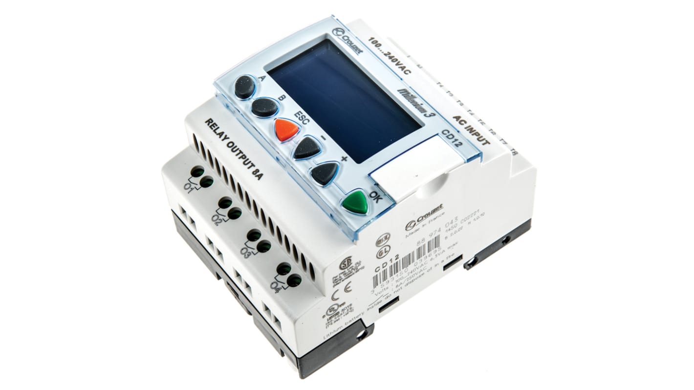 Rs-Online Modulo logico Crouzet Millenium 3 ingressi: 8 uscite: 4 Super sconto