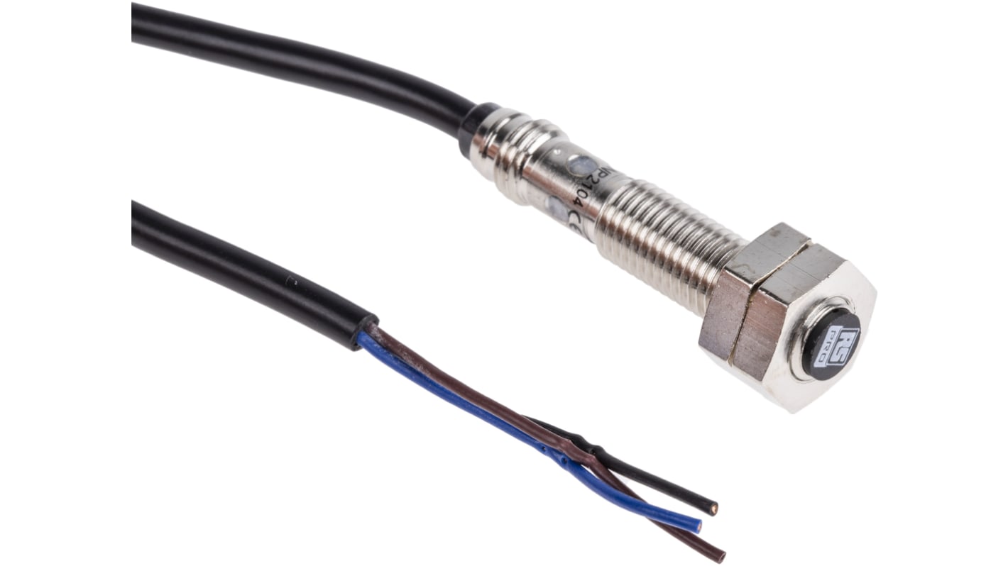 Rs-Online Sensore di prossimità Cilindro filettato RS PRO M8 rilevamento 2 mm 10 → 30 V c.c Cyber Monday