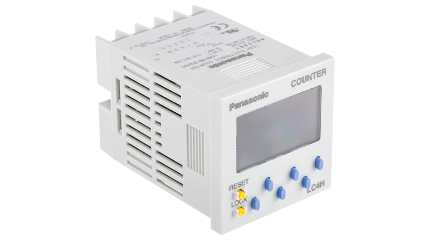 Rs-Online Contatore Panasonic Secondi 60Hz display LCD 6 cifre 12 → 24 V c.c Ultimi due giorni