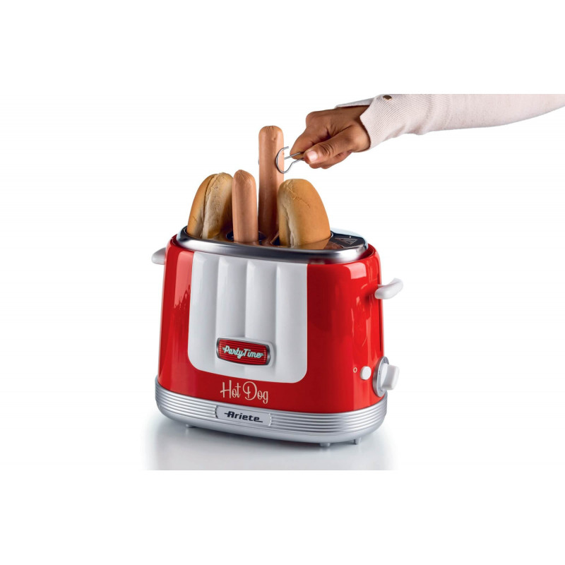 Ariete MACCHINA PER WURSTEL E PANINI ROSSO Italy