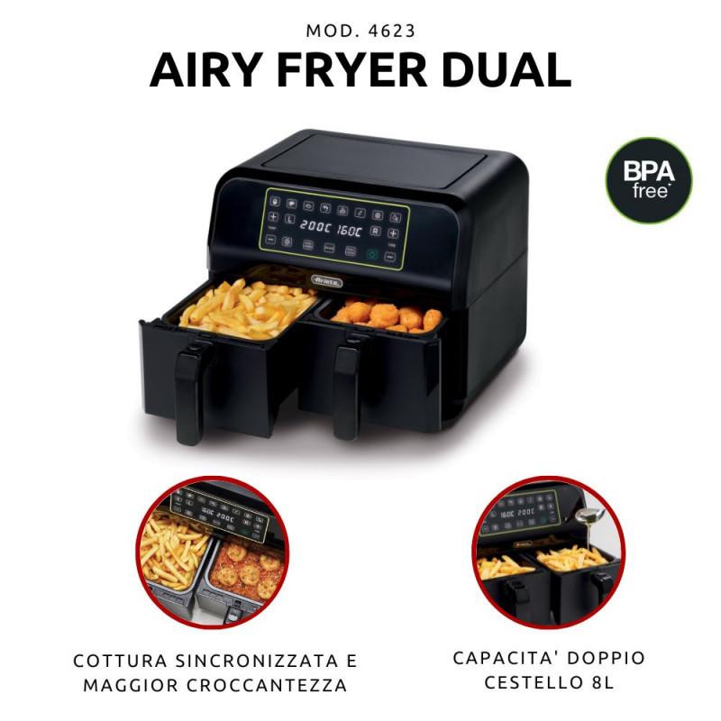 Ariete FRIGGITRICE AD ARIA CON DOPPIO CESTELLO Promozione Limitata