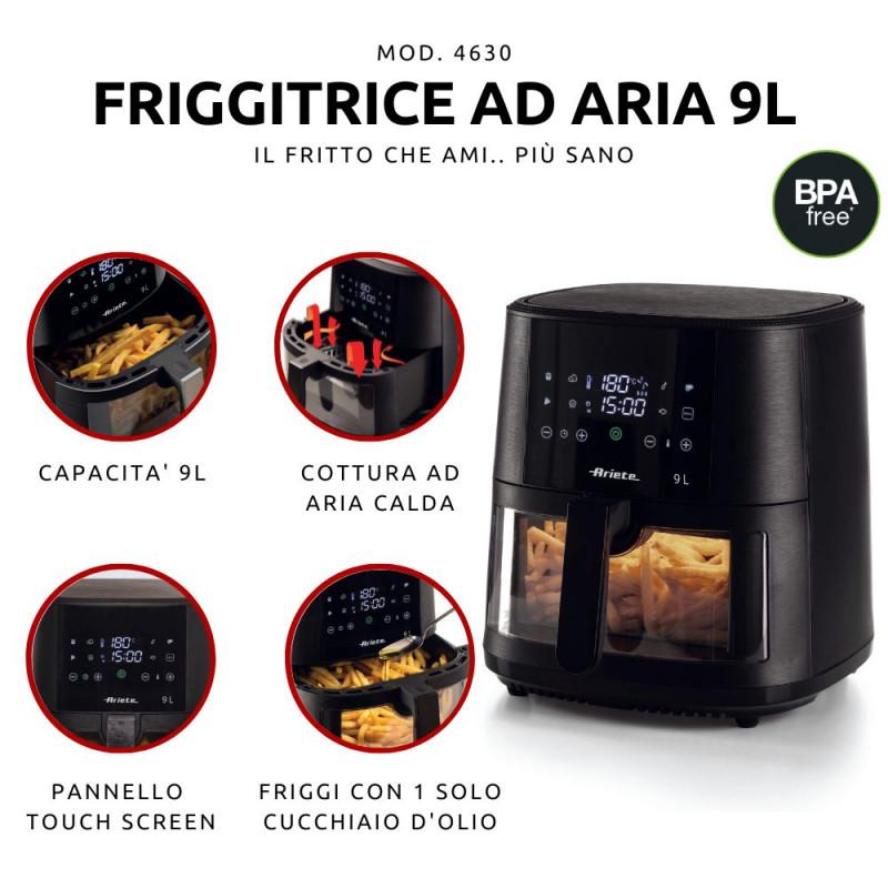 Ariete FRIGGITRICE AD ARIA CON CESTELLO TRASPARENTE Prezzo Ridotto