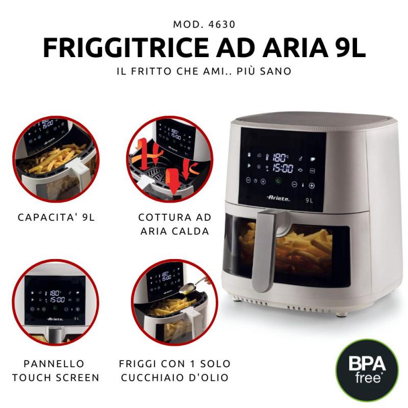 Ariete FRIGGITRICE AD ARIA CON CESTELLO TRASPARENTE Sottocosto