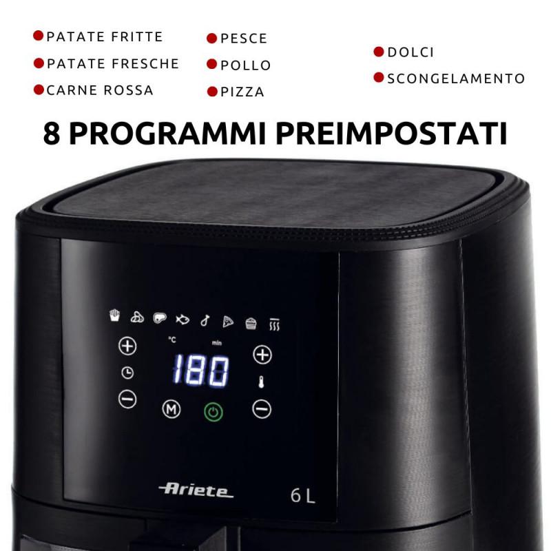 Ariete FRIGGITRICE AD ARIA 6 LITRI CON VETRO Convenienza
