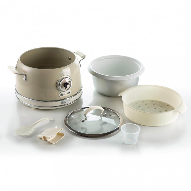 Ariete CUOCIRISO ELETTRICO E SLOW COOKER BEIGE Saldi Di Fabbrica