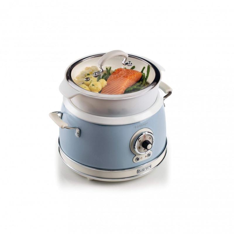 Ariete CUOCIRISO ELETTRICO E SLOW COOKER CELESTE Vendite Flash
