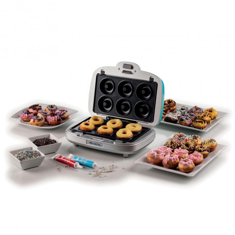 Ariete PIASTRA ELETTRICA PER MUFFIN DONUTS E SANDWICHES CELESTE Moda