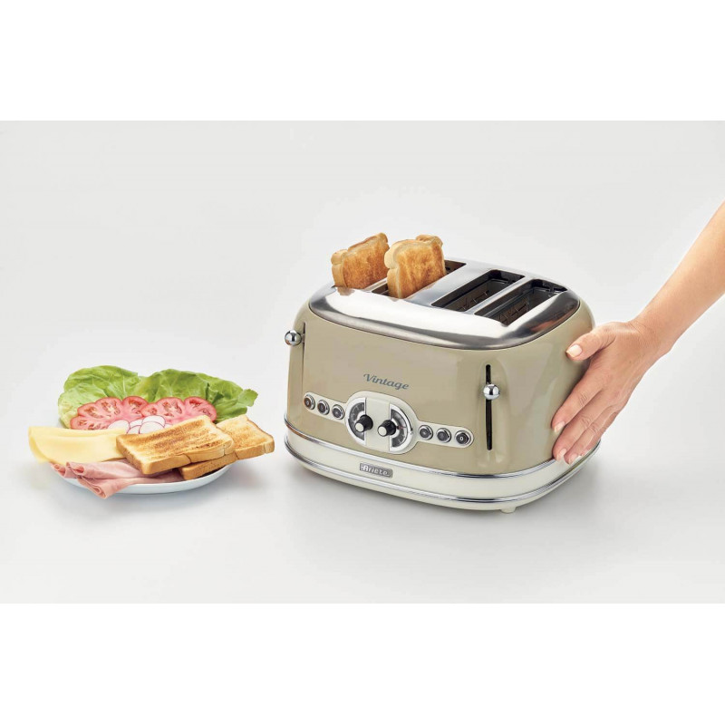 Ariete TOSTAPANE 4 FETTE VINTAGE Soddisfazione Garantita