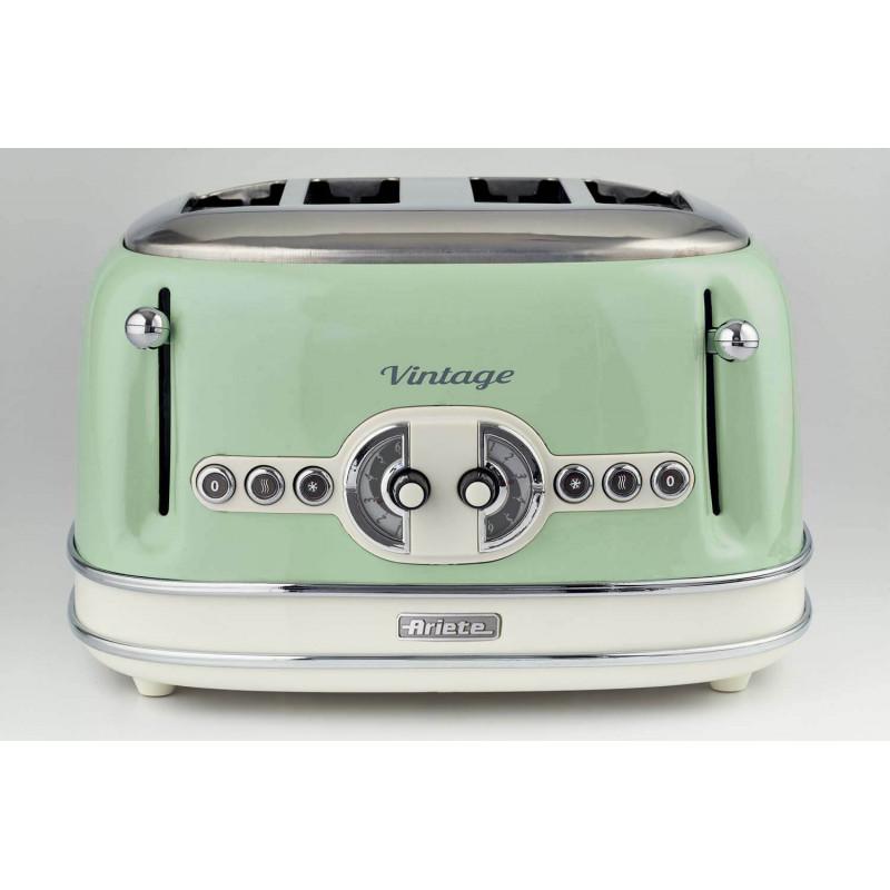 Ariete TOSTAPANE 4 FETTE VINTAGE Qualità Garantita