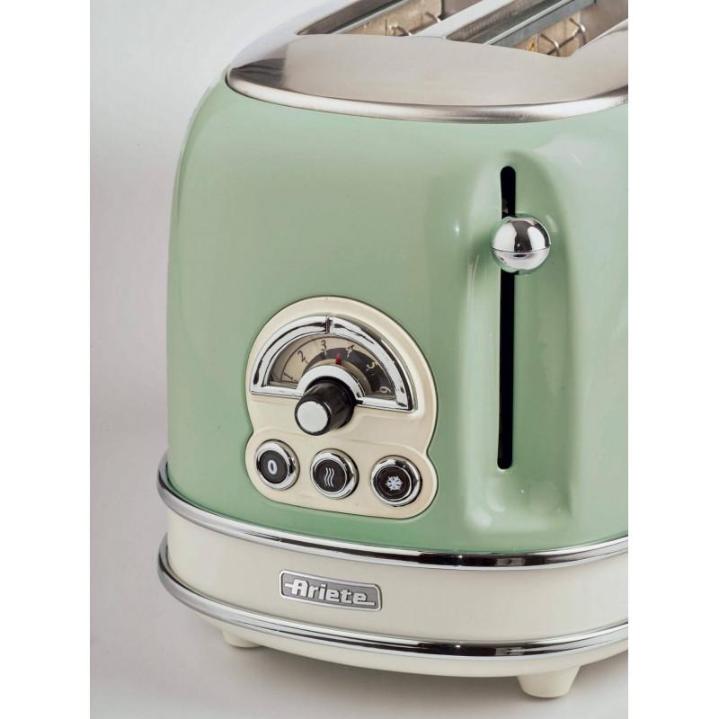 Ariete TOSTAPANE 2 FETTE VINTAGE VERDE Fino al 50% di sconto